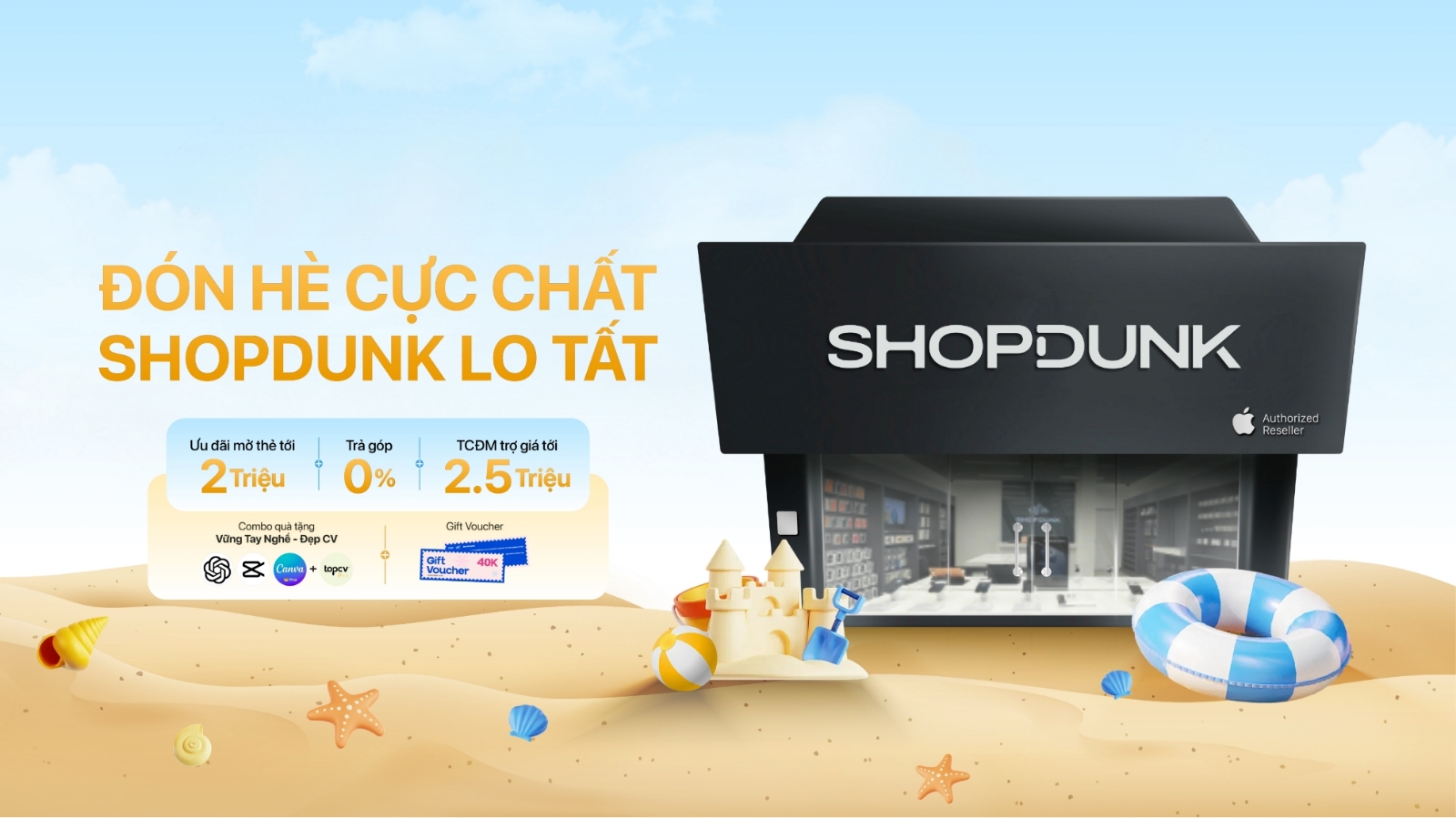 Hình ảnh cho danh mục CHƯƠNG TRÌNH KHUYẾN MÃI THÁNG 5 - ĐÓN HÈ CỰC CHẤT, SHOPDUNK LO TẤT!